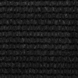 Balkonski zastor crni 120 x 500 cm HDPE