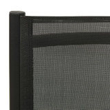 Sklopive vrtne stolice 2 kom od tekstilena i aluminija antracit Sklopive vrtne stolice 2 kom od tekstilena i aluminija antracit