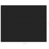 Tepih za šator 400 x 500 cm crni