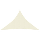 Jedro za zaštitu od sunca 160 g/m² krem 2,5 x 2,5 x 3,5 m HDPE