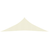 Jedro za zaštitu od sunca 160 g/m² krem 2,5 x 2,5 x 3,5 m HDPE