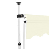 Tenda na ručno uvlačenje 350 cm krem