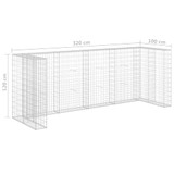 Gabionski zid za kante od pocinčanog čelika 320 x 100 x 120 cm Gabionski zid za kante od pocinčanog čelika 320 x 100 x 120 cm
