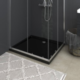 Pravokutna ABS tuš-kada crna 80 x 90 cm Pravokutna ABS tuš-kada crna 80 x 90 cm