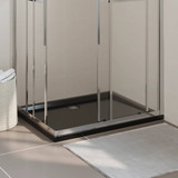 Pravokutna ABS tuš-kada crna 80 x 100 cm Pravokutna ABS tuš-kada crna 80 x 100 cm