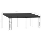 Zidna sjenica 6 x 3 x 2,5 m antracit