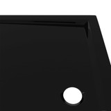Pravokutna ABS tuš-kada crna 70 x 90 cm Pravokutna ABS tuš-kada crna 70 x 90 cm