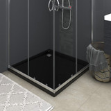 Četvrtasta tuš-kada ABS crna 90 x 90 cm Četvrtasta tuš-kada ABS crna 90 x 90 cm