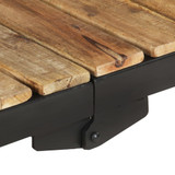 Kuhinjska kolica 87 x 36 x 81 cm od masivnog drva manga