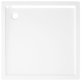 Četvrtasta tuš-kada ABS bijela 80 x 80 cm Četvrtasta tuš-kada ABS bijela 80 x 80 cm