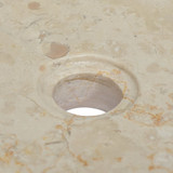 Umivaonik krem 40 x 40 x 10 cm mramorni