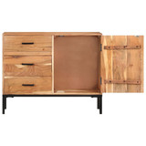 Komoda 88 x 30 x 73 cm od masivnog bagremovog drva Komoda 88 x 30 x 73 cm od masivnog bagremovog drva