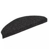 Samoljepljivi Otirač za Stepenice 15 kom Igličasti 65x21x4 cm Crni