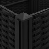 Povišena gredica 120 x 40 x 38 cm od polipropilena