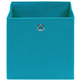Kutije za pohranu 10 kom svjetloplave 32x32x32 cm od tkanine Kutije za pohranu 10 kom svjetloplave 32x32x32 cm od tkanine