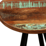 5-dijelni barski set od masivnog bagremovog drva i obnovljenog drva