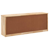 Klupa za pohranu cipela od masivne orahovine 94 x 20 x 38 cm Klupa za pohranu cipela od masivne orahovine 94 x 20 x 38 cm