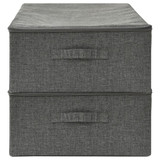 Kutije za pohranu 2 kom od tkanine 70 x 40 x 18 cm antracit Kutije za pohranu 2 kom od tkanine 70 x 40 x 18 cm antracit