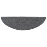 Samoljepljivi otirači za stepenice 10 kom svjetlosivi 56x17x3cm