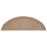 Samoljepljivi otirači za stepenice 10 kom krem 56 x 17 x 3 cm