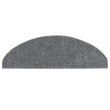 Samoljepljivi otirači za stepenice 5 kom svjetlosivi 65x21x4 cm