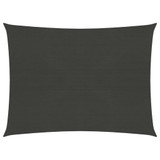 Jedro za zaštitu od sunca 160 g/m² antracit 2 x 2,5 m HDPE