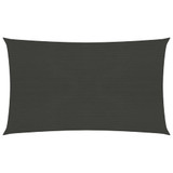 Jedro za zaštitu od sunca 160 g/m² antracit 3,5 x 5 m HDPE