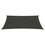 Jedro za zaštitu od sunca 160 g/m² antracit 5 x 6 m HDPE