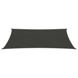 Jedro za zaštitu od sunca 160 g/m² antracit 5 x 7 m HDPE