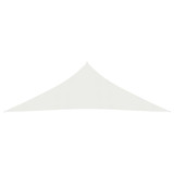 Jedro za zaštitu od sunca 160 g/m² bijelo 3 x 3 x 4,2 m HDPE