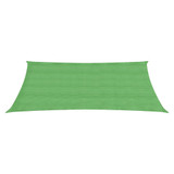 Jedro za zaštitu od sunca 160 g/m² svjetlozeleno 5 x 7 m HDPE