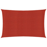 Jedro za zaštitu od sunca 160 g/m² crveno 3 x 4,5 m HDPE