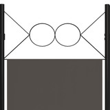Sobna pregrada s 4 panela antracit 160 x 180 cm Sobna pregrada s 4 panela antracit 160 x 180 cm