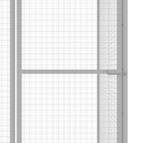 Kavez za mačke 3 x 1,5 x 1,5 m od pocinčanog čelika Kavez za mačke 3 x 1,5 x 1,5 m od pocinčanog čelika