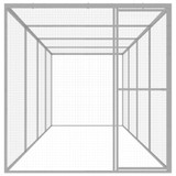 Kavez za mačke 6 x 1,5 x 1,5 m od pocinčanog čelika Kavez za mačke 6 x 1,5 x 1,5 m od pocinčanog čelika