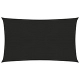 Jedro za zaštitu od sunca 160 g/m² crno 5 x 8 m HDPE