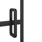 Pregrada za tuš ESG 80 x 140 cm crna