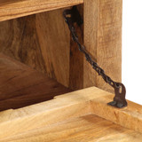 Ormarić za cipele od masivnog drva manga 86 x 35 x 55 cm