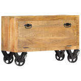 Ormarić za cipele od masivnog drva manga 86 x 35 x 55 cm