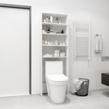 Ormarić za perilicu rublja bijeli 64 x 24 x 190 cm