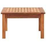 Vrtni stolić za kavu 60 x 60 x 36 cm masivno bagremovo drvo Vrtni stolić za kavu 60 x 60 x 36 cm masivno bagremovo drvo