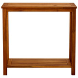 Vrtni konzolni stol 80 x 35 x 75 cm od masivnog bagremovog drva Vrtni konzolni stol 80 x 35 x 75 cm od masivnog bagremovog drva