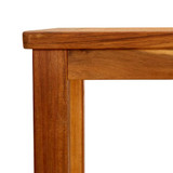 Vrtni konzolni stol 80 x 35 x 75 cm od masivnog bagremovog drva Vrtni konzolni stol 80 x 35 x 75 cm od masivnog bagremovog drva