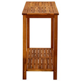 Vrtni konzolni stol 110x40x75 cm od masivnog bagremovog drva Vrtni konzolni stol 110x40x75 cm od masivnog bagremovog drva