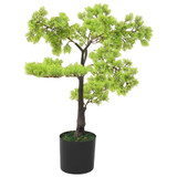 Umjetni bonsai čempres s posudom 60 cm zeleni Umjetni bonsai čempres s posudom 60 cm zeleni