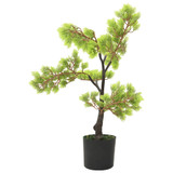 Umjetni bonsai čempres s posudom 60 cm zeleni Umjetni bonsai čempres s posudom 60 cm zeleni