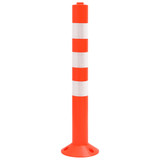 Stupovi za kontrolu prometa 10 kom 75 cm PE