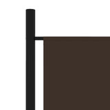 Sobna pregrada s 5 panela smeđa 250 x 180 cm Sobna pregrada s 5 panela smeđa 250 x 180 cm