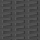 Plastični ormarić 68 x 39 x 92 cm dizajn ratana Plastični ormarić 68 x 39 x 92 cm dizajn ratana