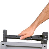 Plastični ormarić 68 x 39 x 92 cm dizajn ratana Plastični ormarić 68 x 39 x 92 cm dizajn ratana